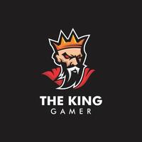 king gamer - logotypdesignmall.eps vektor