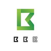 b schriftart und buchstabe b logo design mit modernem konzept. Symbol Buchstabe b Vektor-Illustration-Vorlage vektor
