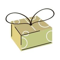 dekorative Geschenkbox vektor