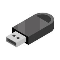 trådlös usb-teknik vektor