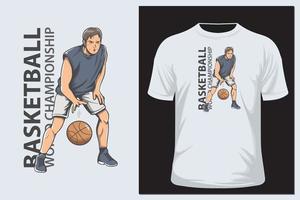 basket t-shirt vektor