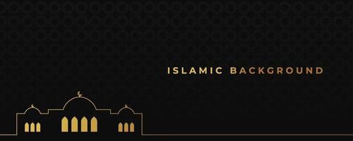 lyx av islamisk bakgrund. bra att använda för ramadan kareem och ied mubarak-tema. vektor