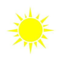 solen ikon logotyp vektor