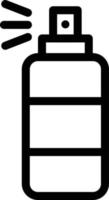 Spray-Vektor-Illustration auf einem Hintergrund. Premium-Qualitätssymbole. Vektorsymbole für Konzept oder Grafikdesign. vektor