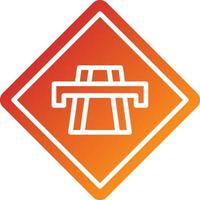 Autobahn-Icon-Stil vektor