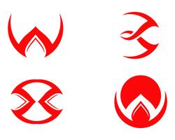 Magic Trident logo och symboler mall vektor, vektor