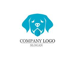 hund Kärlek symboler logotyper och symboler mall vektor