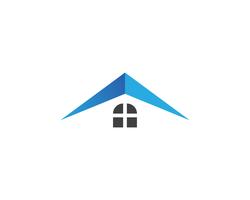 Fastigheter, fastigheter och byggnader Logo design för företags företags skyltar. Vector Logo ..