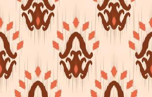 uzbekiskt ikat-mönster, vacker etnisk konst. sömlöst mönster i tribal, folklig broderi i centralasiatisk stil. konst prydnadstryck. design för matta, tapeter, kläder, omslag, tyg, omslag. vektor
