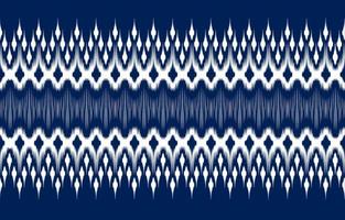 ethnische abstrakte ikat-kunst. nahtloses muster in stammes-, volksstickerei und mexikanischem stil. Aztec Chevron Art Ornament print.design für Teppich, Tapete, Kleidung, Verpackung, Stoff, Abdeckung, Textil vektor