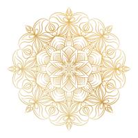 Vektor Mandala Verzierung. Vintage dekorative Elemente. Orientalisches rundes Muster. Islamische, arabische, indische, türkische, pakistanische, chinesische, osmanische Motive. Hand gezeichneter Blumenhintergrund.