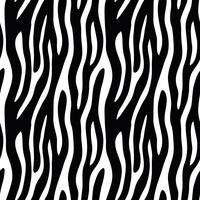 Abstrakter Tierdruck. Nahtloses Vektormuster mit Zebra, Tigerstreifen. Textil, das Tierpelzhintergrund wiederholt. vektor