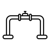 pipeline linje ikon vektor