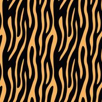 Abstrakt djurtryck. Seamless vektor mönster med zebra, tiger ränder. Textil upprepande djur päls bakgrund.