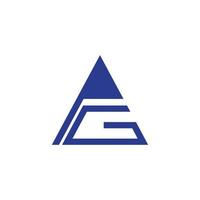 brief ag logo vektor