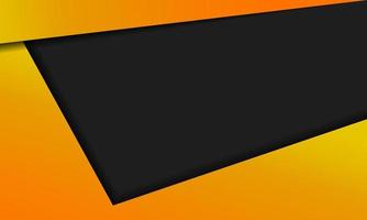 Abstufung orange gelb abstrakter einfacher Hintergrund vektor