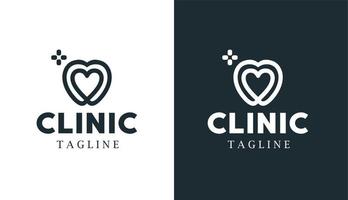 clinik love dental mononline logo für marke und unternehmen vektor