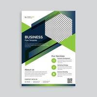 Corporate Business Flyer Vorlage vektor