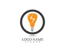Lampe Lampe Logo Vektor