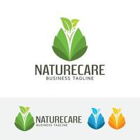 Natur-Vektor-Logo-Design vektor