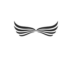 Falcon Wing Logo Mall vektor ikon design