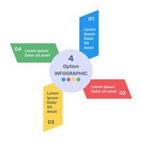 ein farbenfrohes Infografik-Symbol in bearbeitbarem Design vektor