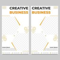 kreative Business-Social-Media-Story-Vorlage vektor