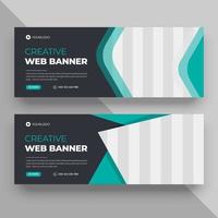 Business-Cover-Banner-Vorlage vektor