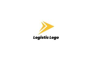 Logistik-Logo-Design-Vektor vektor