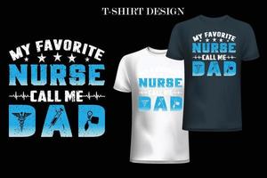 Vater-T-Shirt-Design. Papa-T-Shirt-Design. Vater zitiert T-Shirt-Design. vektor