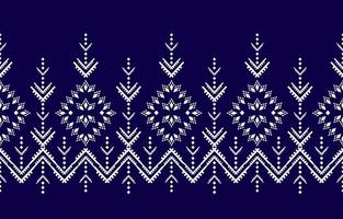 schönes ethnisches Ikat-Design. Nahtlose Polka Dot Pastell süßes Muster in Stammes-, Volksstickerei abstrakte Kunst. aztekisches kunstornament print.design für teppich, tapete, kleidung vektor