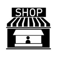 Onlineshop-Marktplatz oder E-Commerce-Shop, Vektorillustration eps.10 vektor