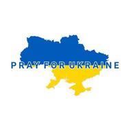 Ukraina - Ryssland konflikt och krig. rysk aggression mot Ukraina. stoppa kriget. be för Ukraina. vi står med ukraina vektor