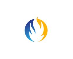Feuer Logo Vorlage Vektoren