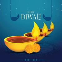 glad diwali. indiska ljusfestivalen. vektor abstrakt platt illustration för semestern, ljus, händer, indianer, kvinna och andra föremål för bakgrund eller affisch.