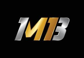 första bokstaven mb logotyp design vektor. grafisk alfabetsymbol för företagets företagsidentitet vektor