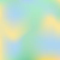 Vektor unscharfer abstrakter Hintergrund in den blauen, grünen und gelben Farben