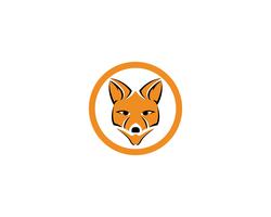 Fox Logo Vektor Vorlage Illustrator