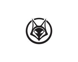 Fox Logo Vektor Vorlage Illustrator