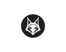 Fox Logo Vektor Vorlage Illustrator