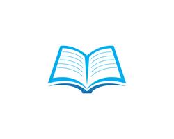 Bildungs-Buch Logo Template-Vektorillustration vektor