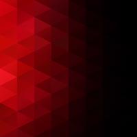 Red Grid Mosaic bakgrund, kreativa design mallar vektor