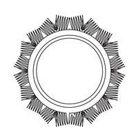 Sun Icon Symbol Zeichen vektor