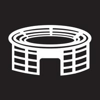 Stadion Symbol Symbol Zeichen vektor