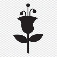 Blumen Symbol Symbol Zeichen vektor