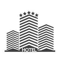 Hotel Icon Symbol Zeichen vektor