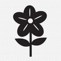 Blumen Symbol Symbol Zeichen vektor