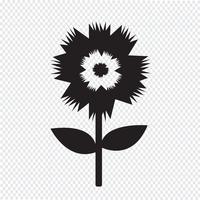 Blumen Symbol Symbol Zeichen vektor