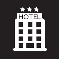 Hotel Symbol Symbol Zeichen vektor