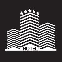 Hotel Icon symbol tecken vektor